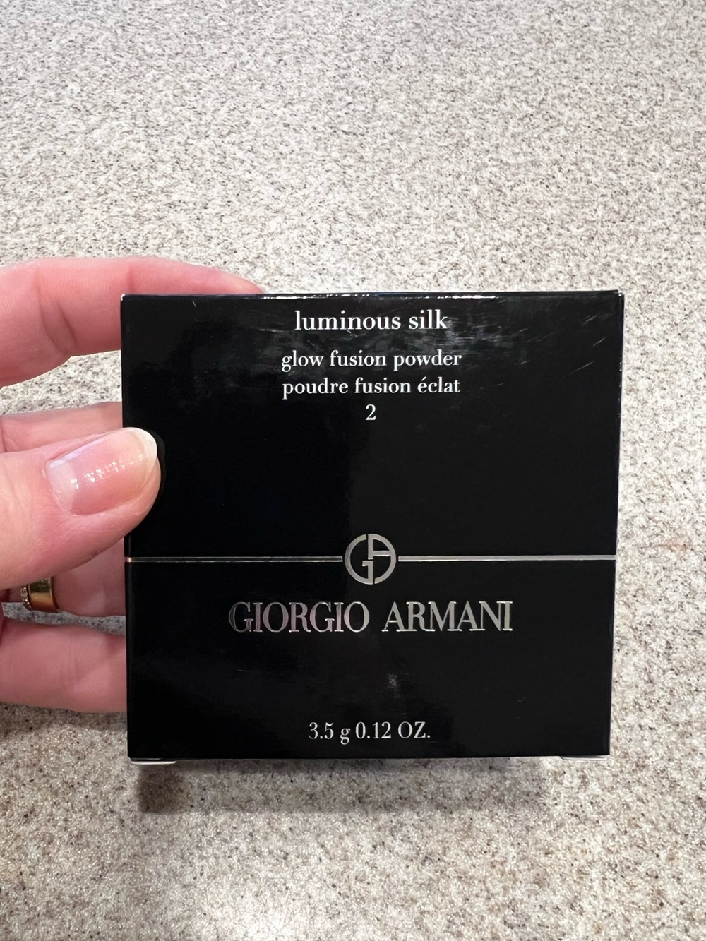Armani Luminous Silk Glow Pressed Setting Powder - 2 (Fair w/Peach Undertones)